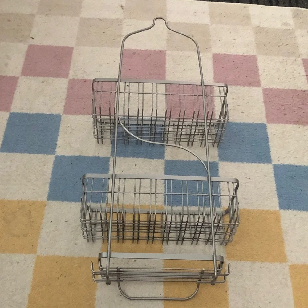 🍄 Silver Shower Caddy